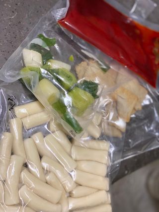 응큼떡볶이 — 5점을 준 리뷰어가 2021년 3월 올린 사용 사진