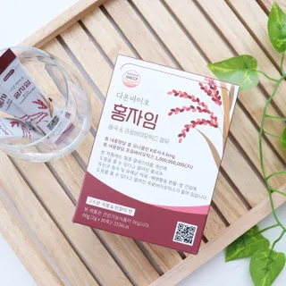 하루 1포로 콜레스테롤, 유산균, 고역가 소화효소까지 한번에 섭취! 다온바이오 홍자임 1개월분(30포) — 5점을 준 리뷰어가 2022년 11월 올린 사용 사진