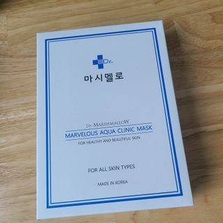 닥터마시멜로 닥터마스멜로 마블러스 아쿠아 클리닉 마스크 — 5점을 준 리뷰어가 2021년 3월 올린 사용 사진