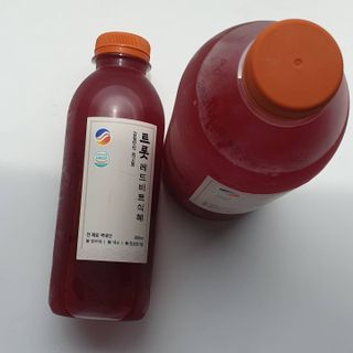 트롯전통식혜 트롯레드비트식혜 1리터 +500리터 — 5점을 준 리뷰어가 2021년 5월 올린 사용 사진