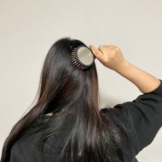 아이캔디 레인보우 볼륨S  브러쉬 미디엄 블랙 — 5점을 준 리뷰어가 2021년 1월 올린 사용 사진