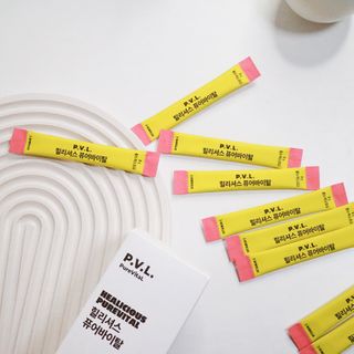 힐리셔스 퓨어바이탈 석류맛 — 5점을 준 리뷰어가 2021년 2월 올린 사용 사진