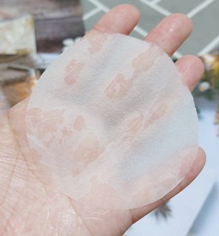 랑벨 랑바이오 블랙 시카 퀵 패드 100매 (3초 쿨링/3분 흡수, 블랙비 프로폴리스/시카 4종 함유, 대용량) — 5점을 준 리뷰어가 2022년 5월 올린 사용 사진