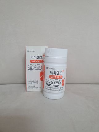 프리마인 성큼다가온 봄, 이너뷰티를 챙겨야 피부도 화사하게, 컨디션도 활기차게. 흡수율을 높인 고효율 비타민. — 5점을 준 리뷰어가 2022년 12월 올린 사용 사진