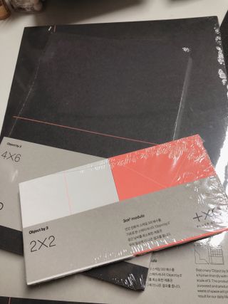 플러스엑스 오브젝트 Object by 3 크리에이티브 세트 - 아이디어노트, 위클리플래너, 스티키메모패드 — 5점을 준 리뷰어가 2022년 3월 올린 사용 사진