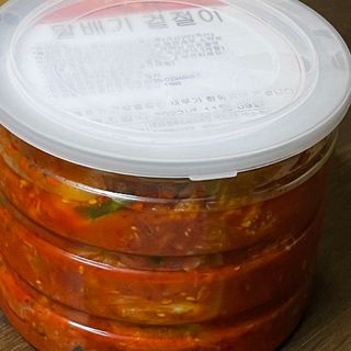 셰프애찬 알배기 겉절이 김치 1kg — 5점을 준 리뷰어가 2022년 11월 올린 사용 사진