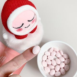 입 냄새 완화에 도움을 주는 에티켓 캔디 복숭아맛 앳캔디 — 5점을 준 리뷰어가 2020년 12월 올린 사용 사진