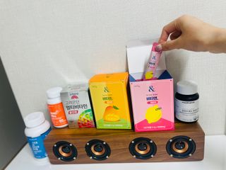비타앤C 레몬맛, 망고맛 — 5점을 준 리뷰어가 2021년 6월 올린 사용 사진