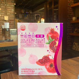 헬스업_쁘띠쁘띠석류콜라겐젤리_20g x 14포 — 3점을 준 리뷰어가 2020년 12월 올린 사용 사진