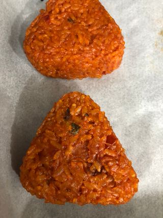 삼양냉동 [삼양] 불닭참치마요구운주먹밥+불닭볶음김치구운주먹밥 2세트구성 — 5점을 준 리뷰어가 2021년 2월 올린 사용 사진