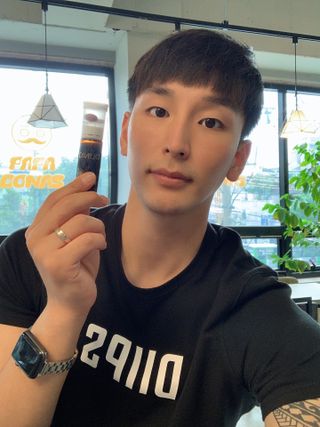 올리닉 울트라비타액션 — 5점을 준 리뷰어가 2021년 8월 올린 사용 사진