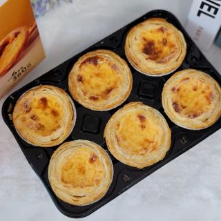 디앙뜨 포르투갈 에그타르트 오리지널 맛+패션후르츠+초콜릿타르트 맛 중 택1 — 5점을 준 리뷰어가 2021년 8월 올린 사용 사진