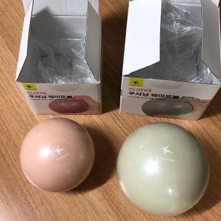 트라택 쿠셔닝 웨이트볼 0.5kg + 1kg SET — 4.5점을 준 리뷰어가 2022년 5월 올린 사용 사진
