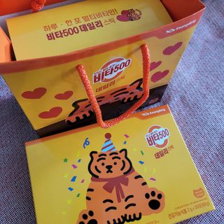 광동생활건강 프리 [광동] VB와 VC를 함유한 멀티 비타민 비타 500 데일리 스틱 180포 — 5점을 준 리뷰어가 2022년 5월 올린 사용 사진
