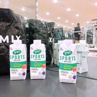 셀렉스스포츠 셀렉스 스포츠 웨이 프로틴 복숭아_ 330ml x 12팩 — 5점을 준 리뷰어가 2021년 10월 올린 사용 사진
