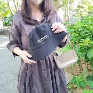 [스테이피플] STAYPEOPLE BUCKET HAT (BLACK) — 5점을 준 리뷰어가 2022년 9월 올린 사용 사진