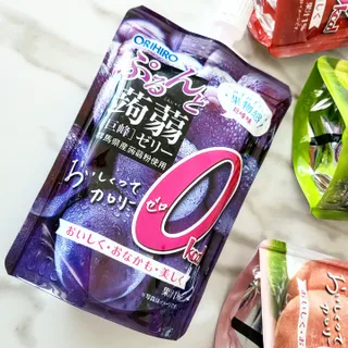 ORIHIRO 오리히로 곤약젤리 제로칼로리 130g 4종 4팩(맛별로 1팩씩) — 5점을 준 리뷰어가 2023년 1월 올린 사용 사진