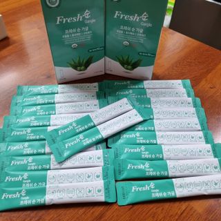 에프에이치아이코리아 Fresh순 프로폴리스 무알콜 일회용 가글 11ml 10개입 — 5점을 준 리뷰어가 2021년 5월 올린 사용 사진