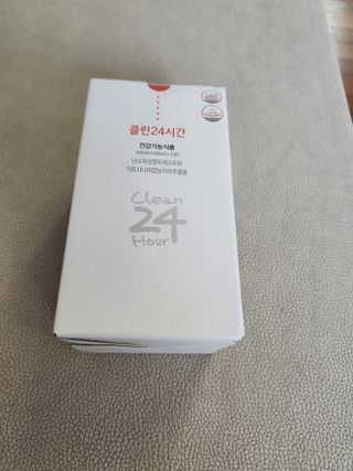 클린24시간 1BOX(5포) + 전용보틀(500ml) — 5점을 준 리뷰어가 2022년 9월 올린 사용 사진