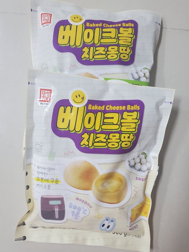 베이크볼 치즈몽땅 300g x 2봉 리뷰 사진
