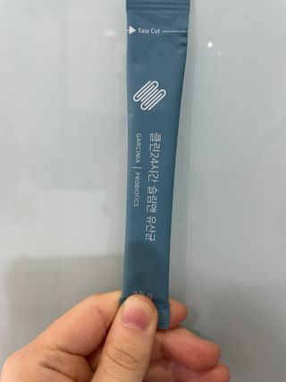 클린24시간 슬림앤유산균 1박스 (3.5g X 15포) — 4.5점을 준 리뷰어가 2022년 7월 올린 사용 사진