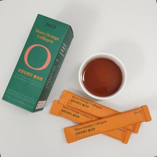 아임오 모로오렌지 콜라겐 1box (14포) — 5점을 준 리뷰어가 2023년 2월 올린 사용 사진