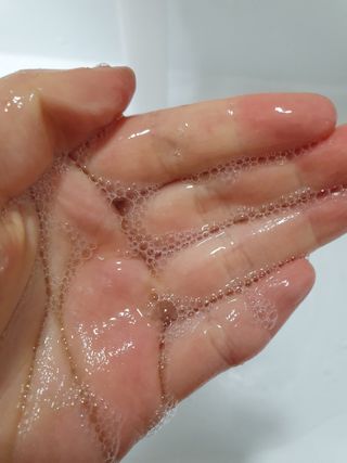 달리프 클로렐라 베러 루트 릴렉싱 샴푸 500ml — 5점을 준 리뷰어가 2021년 1월 올린 사용 사진