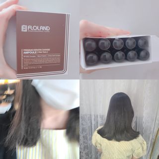플로랜드 프리미엄 케라틴 체인지 헤어앰플 — 5점을 준 리뷰어가 2021년 6월 올린 사용 사진