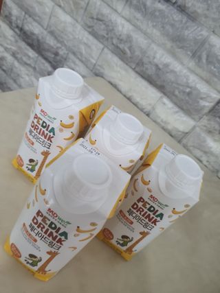 메디웰 페디아드링크 미니 바나나맛 — 5점을 준 리뷰어가 2021년 7월 올린 사용 사진