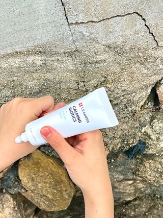 리더스코스메틱 리더스 카밍 바이오틱스 #1등 진정 기획세트 [에센스 워터150ml + 크림 마스크80ml] — 5점을 준 리뷰어가 2022년 9월 올린 사용 사진