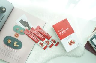 이너미인 석류 콜라겐 스틱 — 5점을 준 리뷰어가 2021년 1월 올린 사용 사진
