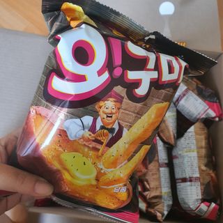 꿀버터 오!구마 꿀버터 오구마 16봉 — 5점을 준 리뷰어가 2021년 7월 올린 사용 사진