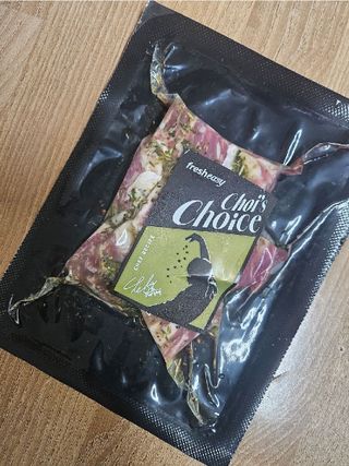 *구매평/프레시지 Chois choice 부채살 시즈닝 찹스테이크 180g — 5점을 준 리뷰어가 2025년 10월 올린 사용 사진