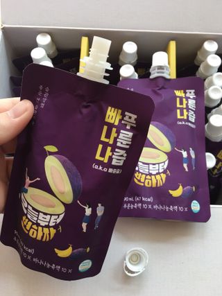 밸런스 다이어트랩 밸다랩 빠나나 푸룬즙 90ml X 24포 — 5점을 준 리뷰어가 2023년 4월 올린 사용 사진