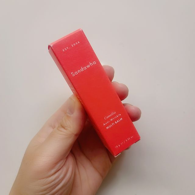 산다화 카멜리아 안티 링클 멀티밤 리뷰 사진