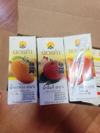 도이캄 착즙 완숙 토마토 200ml 12팩 무설탕 태국왕실 기내식주스 — 5점을 준 리뷰어가 2021년 2월 올린 사용 사진