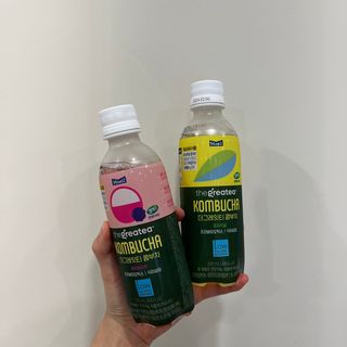 더그레잇티 콤부차 [매일유업] 더그레잇티 44kcal 콤부차 300ml *12개입 (오리지널 6개+베리리치 6개) — 4점을 준 리뷰어가 2023년 7월 올린 사용 사진