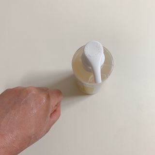 랑벨 내츄럴 딥 포어 클렌저 210ml (저자극 약산성 천연 클렌징 젤) — 5점을 준 리뷰어가 2022년 6월 올린 사용 사진