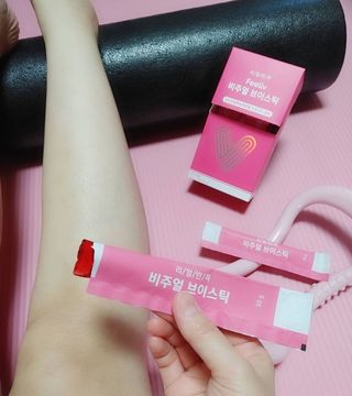 필리브 비주얼 브이스틱 — 5점을 준 리뷰어가 2021년 6월 올린 사용 사진