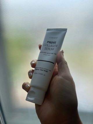 체르엠  프루브 콜라겐 앰플세럼 60ml 1병 — 5점을 준 리뷰어가 2022년 4월 올린 사용 사진