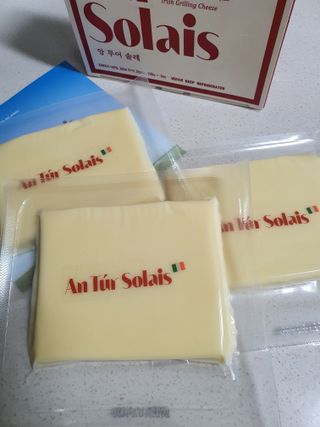 앙투어솔레 아일랜드 구워먹는 치즈 100 자연 치즈 와인안주 300g(100g x 3팩) — 5점을 준 리뷰어가 2022년 8월 올린 사용 사진
