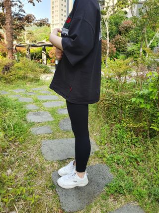 [딕시] 힙 플랙션 레깅스 HIP FLEXION Leggings — 5점을 준 리뷰어가 2022년 5월 올린 사용 사진