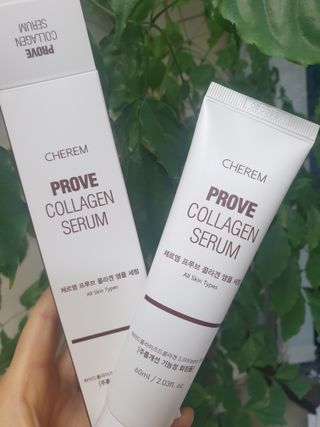 체르엠  프루브 콜라겐 앰플세럼 60ml 1병 — 5점을 준 리뷰어가 2022년 3월 올린 사용 사진