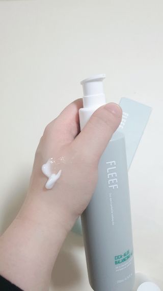 플리프 시카-알로에 밸런싱 올인원 200ml — 5점을 준 리뷰어가 2021년 2월 올린 사용 사진