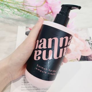 난나 살몬 스파이더 검버섯 미백 톤업 화이트닝 연어 앰플 크림 300ml 대용량 — 5점을 준 리뷰어가 2022년 8월 올린 사용 사진
