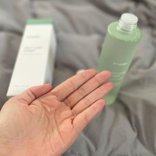 아르비엔 마일드케어 비건 수분진정토너 — 4.5점을 준 리뷰어가 2021년 1월 올린 사용 사진