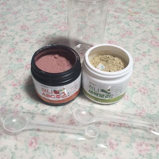 [중소기업유통센터 X 우수소상공인] 허니ABC주스분말90g + 허니새싹보리분말70g 2개세트 — 5점을 준 리뷰어가 2020년 12월 올린 사용 사진