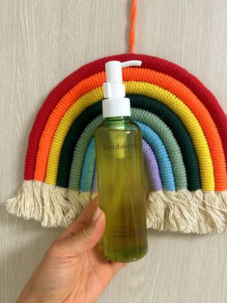 스킨큐어 산다화 순한 클렌징 동백 오일 200ml — 5점을 준 리뷰어가 2023년 4월 올린 사용 사진