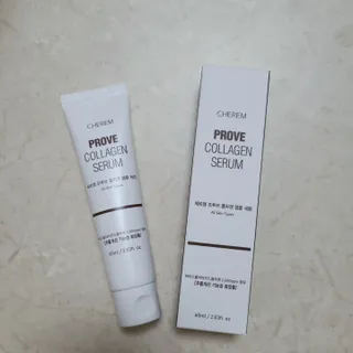 체르엠  프루브 콜라겐 앰플세럼 60ml 1병 — 5점을 준 리뷰어가 2022년 4월 올린 사용 사진