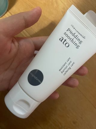 냉장고에 넣어요, 붉은 트러블 피부 다음날 진정되요 [버진팜스 푸딩수딩아토] — 5점을 준 리뷰어가 2021년 9월 올린 사용 사진